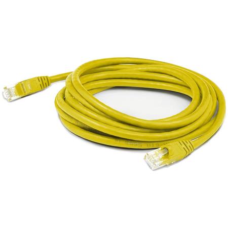 ADD-ON Addon 30.48M Rj-45 (Male) To Rj-45 (Male) Yellow Utp Pvc Patch Cable ADD-100FCAT6A-YW